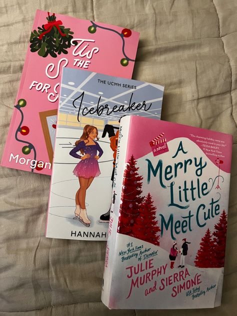 A Merry Little Meet Cute Aesthetic, Tis The Season For Revenge Book, Christmas Book Ideas, Book Recommendations Aesthetic, Hannah Grace Books, Christmas Books Aesthetic, A Merry Little Meet Cute, Christmas Book Aesthetic, Books To Read In Winter