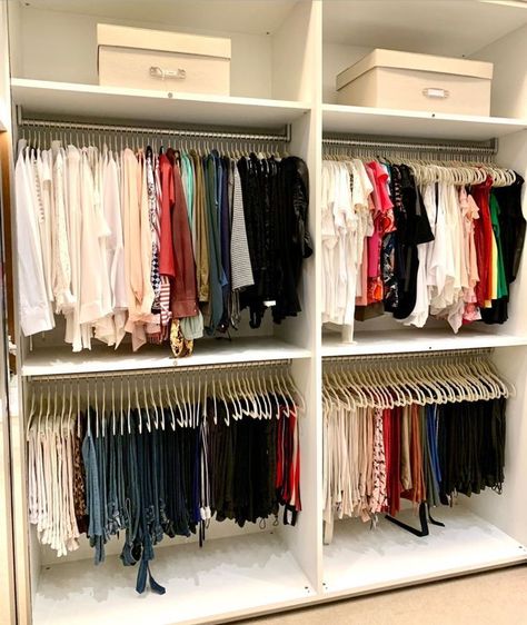 Organize Wardrobe, Closet Styling, Dream Dressing Room, Ikea Closet, Dressing Room Closet, Dream Closet Design, Closet Design Layout, Closet Renovation, Closet Layout