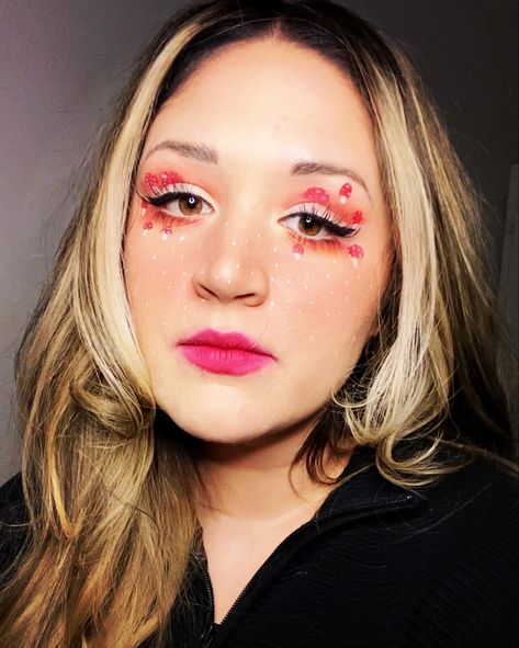 Cottage Core Makeup, Mushroom Makeup, Eye Infections, Pink Makeup, Makeup Inspo, Cottage Core, Maquillaje De Ojos, Septum Ring, Stuffed Mushrooms