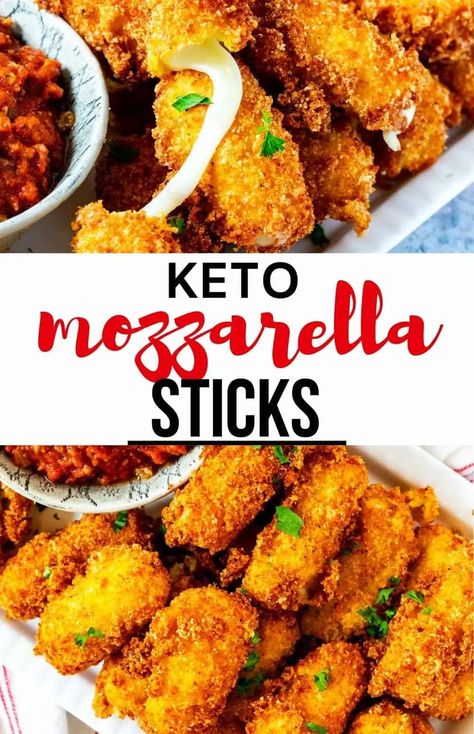 Keto Mozzarella Sticks, Homemade Mozzarella Sticks, Cheese Bites Recipe, Homemade Mozzarella, Cheese Stick, Mozzarella Cheese Sticks, Keto Cheese, Mozzarella Sticks, Ketogenic Diet For Beginners