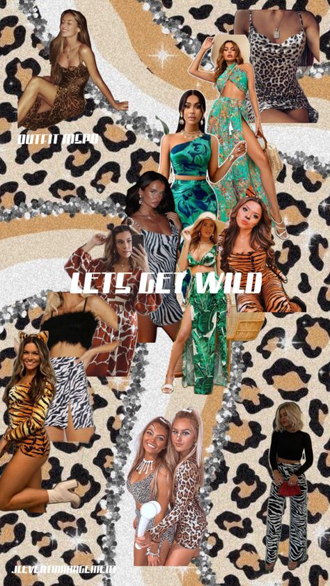 #getwild #jungle #welcometothejungle #letsgetwildhalloween #letsgetwildbachelorette #bach #bacheloretteparty #bachelorette #jungletheme #junglebachelorette Wild Bachelorette Party, Wild Outfits, Wild Party, Bachelorette Party Weekend, Bachelorette Themes, Welcome To The Jungle, Event Outfit, Bach Party, Bachelorette Party