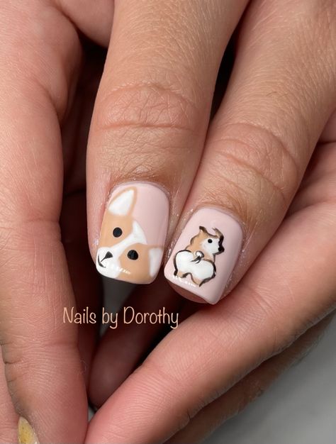 Dog Nail Art, Makeup Model, Soft Nails, Dog Nails, Nail Art Inspiration, Beauty Ideas, Creative Nails, Pretty Design, Gel Manicure