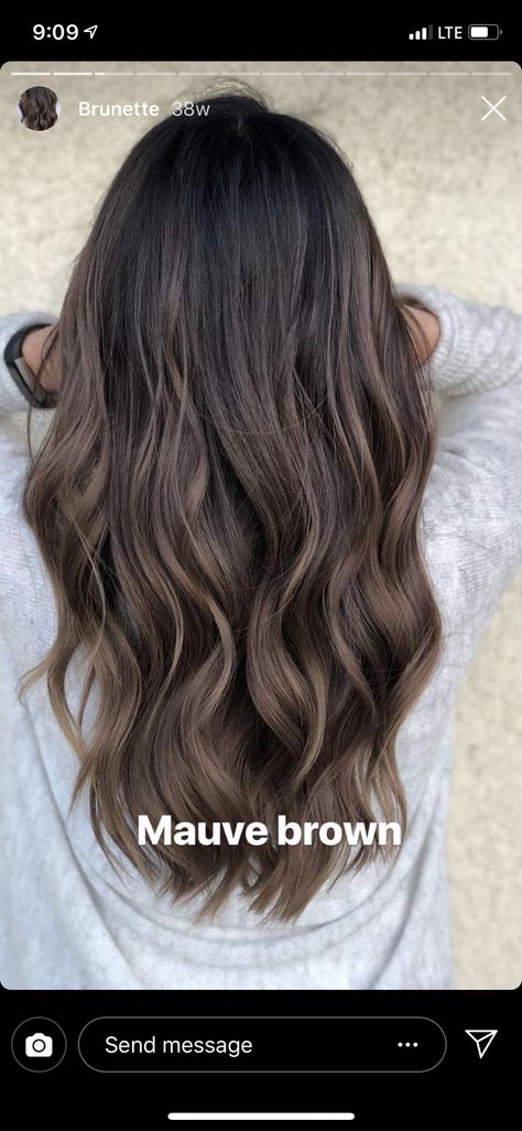 Brown Balayage Ashy Brown, Latte Brunette No Bleach, Subtle Balayage Brunette Straight, Level 5 Ash Brown Hair, Neutral Tone Balayage, Brown Hair Low Maintenance, Sandy Brunette Balayage, Brunette Balayage Hair Cool Tone, Air Touch Hair Brown