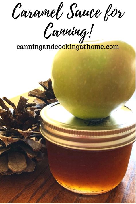 Make shelf stable caramel sauce using fruit purees!  Apple Caramel Sauce *for Canning How To Can Caramel Sauce, Caramel Sauce Recipe For Apples, Carmel Sauce Canning, Homemade Caramel Sauce For Apples, Canning Caramel, Apple Caramel Sauce, Shelf Stable Caramel Sauce, Caramel Apple Jam No Pectin, Make Shelf