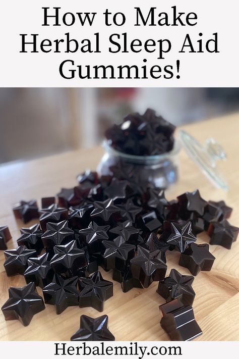 Diy Herbal Gummies, Herbal Gummies Recipe, Herbs For Sleeping, Sleep Gummies For Adults, Diy Sleep Tincture, Homeopathic Sleep Remedies, Diy Melatonin Gummies, Homemade Sleep Gummies, Tincture Gummies Recipe