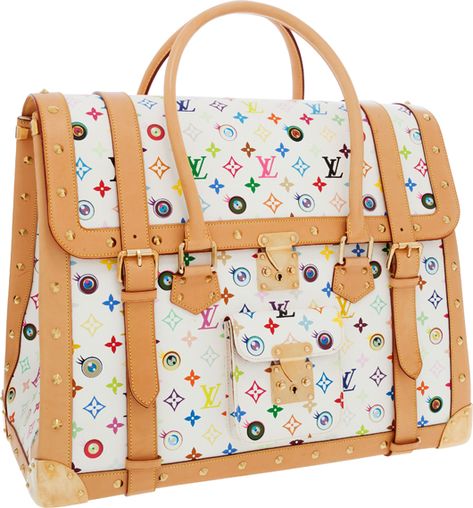 Louis Vuitton rare 2003 limited edition Eye Love Monogram by Takashi Murakami White Eye Dare You Lv Murakami, Lv Multicolor, Louis Vuttion, Louis Vuitton Murakami, Y2k Princess, Expensive Bag, Louis Vuitton Travel, Limited Edition Bag, Louis Vuitton Limited Edition