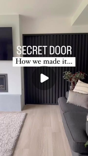 Hidden Doors In Walls, Slide Doors, Door Making, Invisible Doors, White Door, Secret Door, Flush Doors, Our Secret, Hidden Door