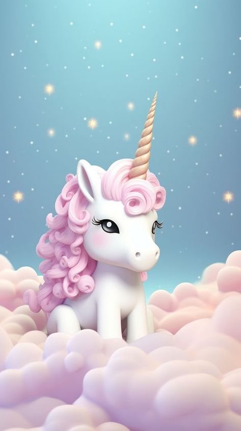 Cute unicorn dreamy wallpaper cartoon animal representation. | premium image by rawpixel.com / Ake Unicorn Phone Wallpaper, Unicorn Wallpaper Iphone, Aesthetic Wallpaper Unicorn, Aesthetic Unicorn Wallpaper, Iphone Wallpaper Unicorn, Blue Unicorn Wallpaper, Unicorn Theme Wallpaper, Unicorn Background, Unicorn Wallpaper Cute