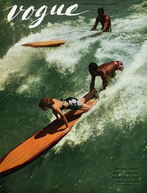 Surfer Girl Style From the Vogue Archives — Vogue | Vogue Vintage Fashion Magazine, Ballet Russe, Vogue Vintage, Soul Surfer, Magazine Vogue, Alfred Stieglitz, Surfer Girl Style, Vogue Uk, Vogue Magazine