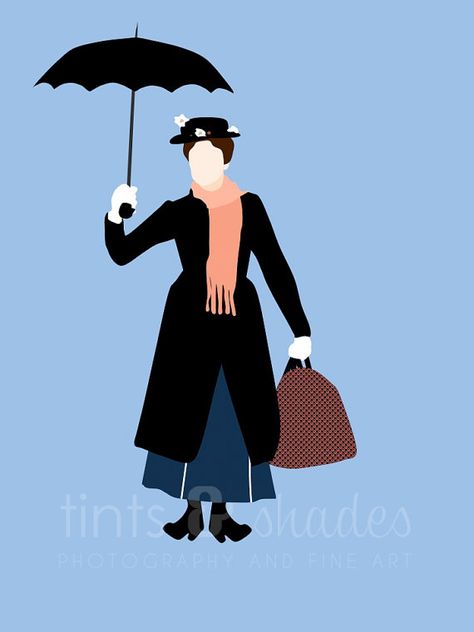 | jocelyn miller Mary Poppins Drawing, Merry Poppins, Mary Poppins Musical, Surrealism Fashion, Disney Painting, Mary Poppins Party, Movie Musicals, Disney Minimalist, Disney Silhouettes