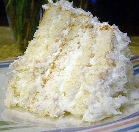 OMG!! THIS IS DELICIOUSS!!! Don't Lose... - Pearline S. Moore Refrigerator Cake, Weight Watcher Desserts, Pane Dolce, Fresh Coconut, Low Carb Dessert, A Piece Of Cake, Cupcake Cake, Piece Of Cake, Coconut Cake