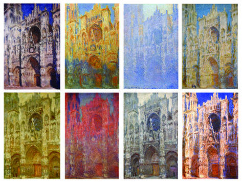 Claude Monet: Rouen Cathedral West Facade Monet Cathedral, Monet Cathedral Paintings, Claude Monet Rouen Cathedral, Monet Rouen Cathedral, Rouen Cathedral, Monet Paintings, The Cathedral, Claude Monet, Aesthetic Room Decor