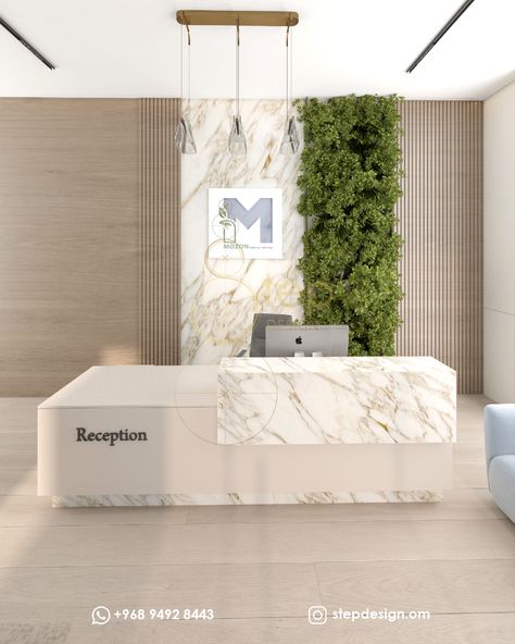 We have recently completed a reception design for a medical supply office, and we couldn't be more thrilled with how it turned out! The space is not only functional and efficient but also warm and welcoming, creating a comfortable environment for both staff and visitors. We incorporated modern furnishings, soothing colors, and plenty of natural light to enhance the overall atmosphere. Every detail was carefully thought out to ensure the space is both aesthetically pleasing and practical. Medical Office Design Waiting Area, Office Waiting Area Design, Doctors Office Waiting Room, Spa Waiting Area, Welcoming Office, Office Waiting Area, Waiting Area Design, Office Waiting Rooms, Medical Office Design