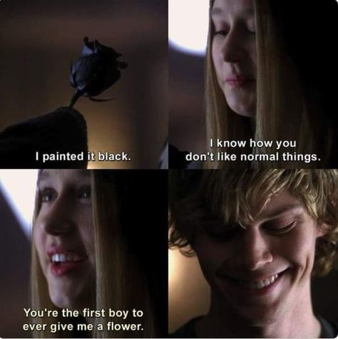 Tate Ahs, American Horror Story Quotes, Zoe Benson, The Human Centipede, Evan Peters American Horror Story, Tate And Violet, American Horror Story 3, American Horror Story Seasons, Tate Langdon