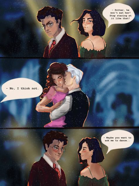 saharok on Twitter: "#monthtillchristmasart Topic 3. Ball #dramione #dramioneedit #dramionefanart #dramioneship #dramionefanfic… " Innocent Pictures, Draco And Hermione Fanfiction, Slytherin Gryffindor, Draw Aesthetic, Harry Potter Friends, Dramione Fan Art, Draco Malfoy Aesthetic, Draco And Hermione, Harry Potter Images