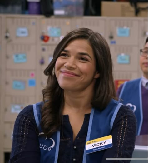 America Ferrera Superstore, Laughing On The Floor, Superstore Tv Show, Superstore Tv, Fan Girling, America Ferrera, Female Actresses, Cloud 9, God Bless America