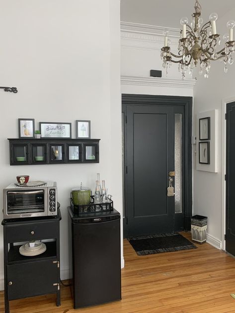 Tiniest Kitchen, Mini Kitchenette, City Studio Apartment, Apartment Hunting, Black Barn, Single Mattress, Mini Kitchen, Tiny Kitchen, Mini Fridge