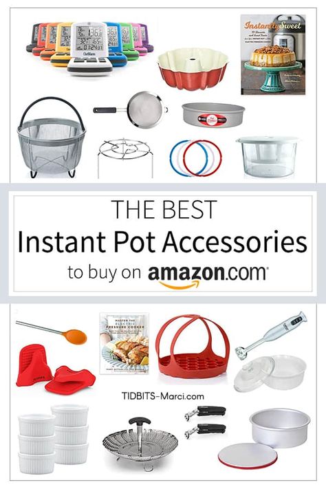 The Best Instant Pot Accessories to buy to make you a pressure cooker pro!  With the right accessories, the Instant Pot becomes and even better appliance.  #instantpot #instantpotaccessories #kitchenappliance Install Recipes, Instant Pot Accessories, Instant Pots, Accessories To Buy, Pot Accessories, How To Make Cheesecake, Best Instant Pot Recipe, Healthy Instant Pot Recipes, Instant Recipes