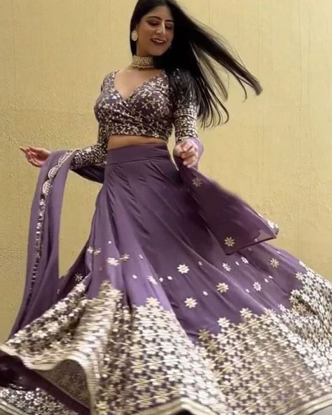 👉Latest Dusty Purple Georgette Lehenga Choli 👉For More Details WhatsApp : +919978885114 👉www.fabdealvilla.com 👉COD Available 👉Free Shipping 👉Wholesale Rate 👉Quality Guaranteed Sequins Lehenga Choli, Sequence Lehenga, Sequin Lehenga, Purple Embroidery, Georgette Lehenga, Choli Blouse, Party Wear Lehenga Choli, Georgette Dupatta, Indian Wedding Wear