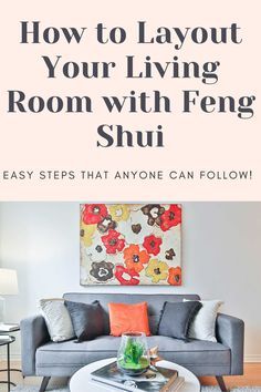 Feng Shui Living Room Layout Tips and Guides. Easy Steps That Anyone Can Follow! #fengshui #livingroom #homedecor Feng Shui Small Living Room, Feng Shui Living Room Layout, Feng Shui House Layout, Feng Shui Layout, Feng Shui Apartment, Feng Shui Bedroom Layout, Feng Shui Interior Design, Apartment Living Room Layout, Feng Shui Living Room Decor