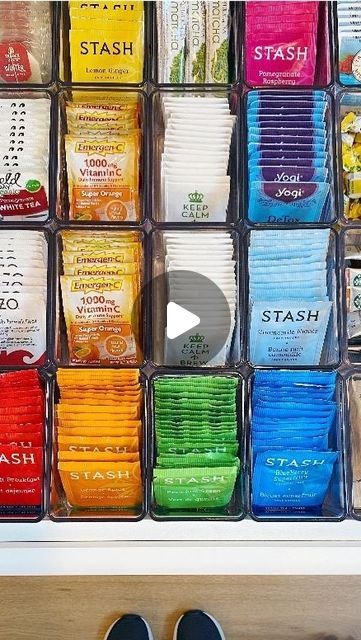 The Container Store on Instagram: "Your drawers need some organization and that’s the tea 🍵💙😉 Keep everything contained with the help of @thehomeedit by @idlivesimply Bin Organizers, available at #TheContainerStore. Video by: @theorderlyspace

#teadrinker #teatime #kitchenorganization #kitchenstorage #thehomeedit #idesign #kitcheninspiration #homeorganization #getorganized" Tea Drawer Organization, Tea Drawer, Utensil Drawer Organization, Tea Organization, Drawer Organization, Tea Diy, The Home Edit, The Container Store, Tea Drinkers