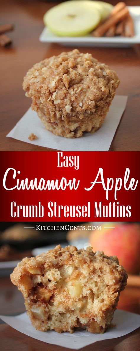 Pancake Mix Apple Muffins, Apple Muffins From Cake Mix Recipes, Maple Pancake Cake, Assorted Muffins, Easy Pancake Mix, Apple Center, Apple Streusel Muffins, Recipes Deserts, Cinnamon Streusel Topping