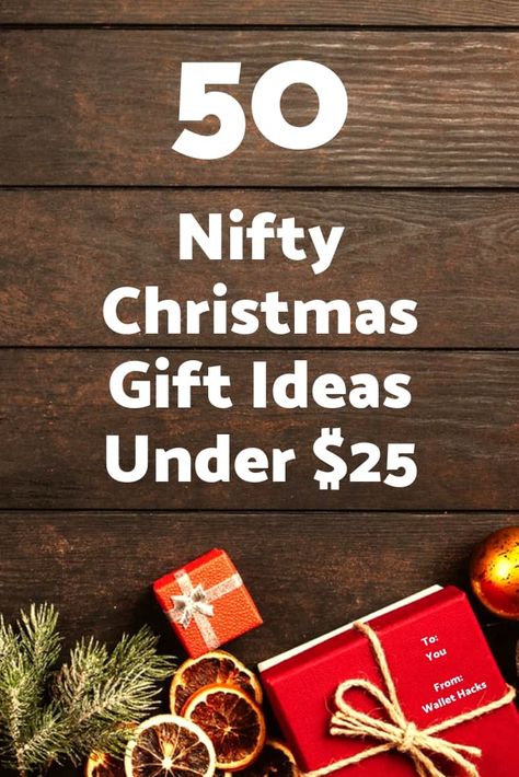 50 Nifty Christmas Gift Ideas Under $25 (via @wallethacks Best Yankee Swap Gifts, Chinese Gift Exchange, Work Gift Exchange, Yankee Swap Gift, Chinese Christmas, Easy Homemade Christmas Gifts, Holiday Gift Exchange, Unisex Christmas Gifts, Swap Gifts