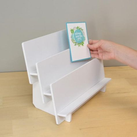 Card & Pro Card Display Stand Assembly Instructions – OrganizeMore Greeting Card Display Stand, Card Display Stand, Greeting Card Display, Small Shelf, Market Displays, Card Display, Assembly Instructions, Display Stands, Small Shelves