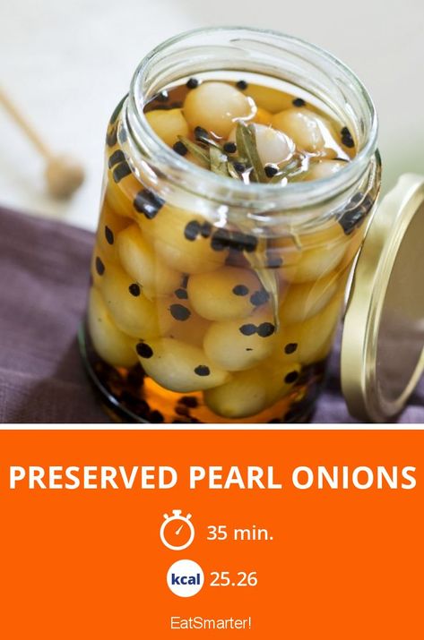 Pickled Pearl Onions Recipe, Onion Recipes Healthy, Canned Sauces, Pearl Onions Recipe, Spicy Pickled Onions, Pearl Onion Recipe, Canned Recipes, Pickled Onions Recipe, Fermenting Recipes