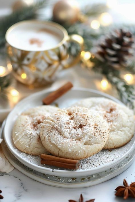 Embrace the holiday spirit with these scrumptious eggnog cookies, capturing the essence of the season. This straightforward recipe is your go-to for Christmas baking, featuring a luscious eggnog frosting that perfectly complements the cookies. Delight your loved ones with this homemade holiday treat that promises to be a crowd-pleaser. Whip up your own batch of these sugar cookie eggnog delights using this simple eggnog shortbread recipe with a hint of rum. Eggnog Treats, Reuben Bake Recipe, Eggnog Cookie, Eggnog Frosting, Reuben Bake, Egg Nog Cookies Recipe, Homemade Holiday Treats, Christmas Cookie Boxes, Easy Eggnog