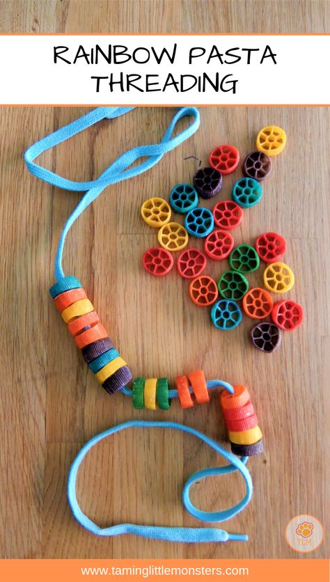 10+ Ways to Play with... Rainbow Pasta - Taming Little Monsters Rainbow Fish Activities, Make Your Own Playdough, Pasta Crafts, Rainbow Pasta, Fish Activities, Imagination Tree, Rainbow Rice, Pattern Activities, Fine Motor Skills Activities