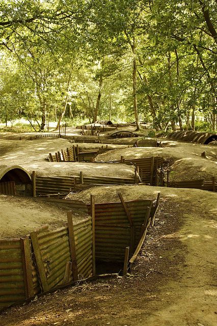 WW1 trenches at Hill 62 and Sanctuary Wood Battle of Ypres taking place in Belgium Ww1 Trenches, Ww1 Battles, Ypres Belgium, Battle Of Ypres, Ww1 History, Trench Warfare, Flanders Field, The Great, Ww 1