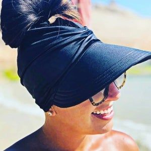 Beach Visor, Summer Visor, Womens Visor, Sun Protective Clothing, Sun Visor Hat, Pool Hairstyles, Visor Cap, Visor Hat, Turban Hat