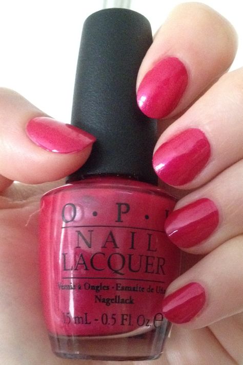 OPI California Raspberry California Raspberry Opi Gel, Opi California Raspberry, Fun Nail Colors, Hair And Makeup Tips, Nail Colours, Nail Stuff, Never Go Back, Opi Nail Polish, Opi Nails