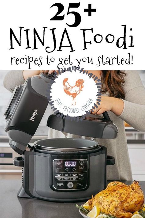 25+ NINJA FOODI recipes to get you started today! #Ninjafoodi #ninjafoodirecipes #ninjafoodibeginner #instantpot #foodie Ninja Foodi Recipes, Recipes Instapot, Ninja Cooking System, Instapot Meals, Ninja Cooking System Recipes, Ninja Recipes, Ninja Foodi, Air Fryer Recipes Easy, Easy Dinner Ideas