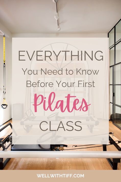 Pin now to prepare for an empowering and invigorating pilates experience! Discover everything you need to know before your first pilates class. Let me be your fitness and wellness bestie! I'll share everything to consider so you can have a smooth beginner pilates experience. I'm excited for you to gain confidence, build strength, and experience the mind-body connection that pilates offers. #pilatesforbeginners #reformerpilates #holisticwellness #fitnesstips Pilates On Reformer, What Do You Need For Pilates, Pilates Must Haves, Reformer Pilates Outfit, What To Wear To Pilates, Pilates Workout Outfit, Pilates Attire, Pilates Reformer Aesthetic, Pilates Before And After