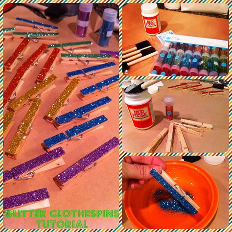 Glitter clothes pins. I dont know why I would ever use these but they are cute Cheer Comp Clothes Pins, Cheerleader Of The Week Ideas, Cheer Clothes Pins Ideas, Cheerleading Pins For Backpacks, Cheer Pins For Backpacks Ideas, Cheer Spirit Clothes Pins, Cheer Clothes Pins, Cheerleading Clothespins, Cheer Pins Diy