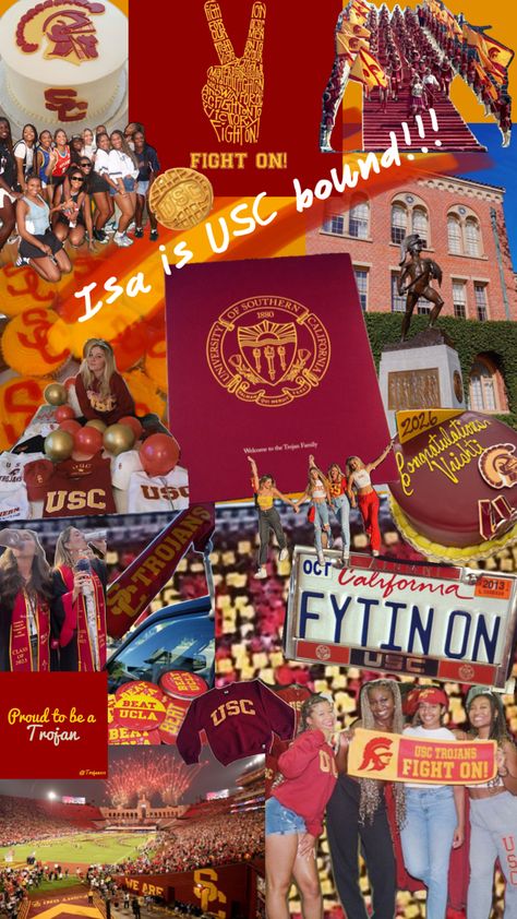 Usc Acceptance, Usc Aesthetic, Stanford Campus, Usc University, University Inspiration, Uc Santa Barbara, University Aesthetic, University Of San Diego, College Vision Board