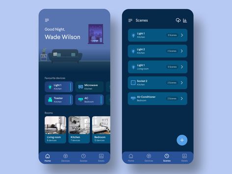 Smart Home V2.0 by Aravind Little Jack Smarthome App, Smart Home Ideas, Social App Design, Ui Design Mobile, App Home Screen, App Design Layout, Android App Design, Mobile Application Design, Web Design Mobile