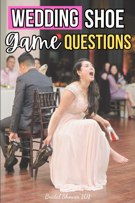 Wedding Shower Shoe Game Questions, Questions For Shoe Game At Wedding, Wedding Shower Question Game, Wedding Shower Shoe Game, Couple Shoe Game Questions, Bridal Shower Shoe Game Questions, Bride And Groom Shoe Game Questions, Show Game Questions Wedding, Bride And Groom Game Questions