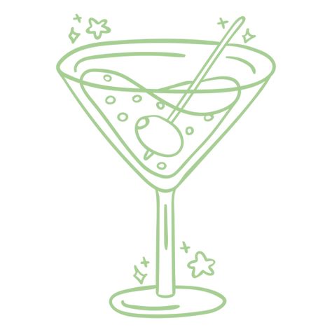 Cocktail Coloring Pages, Retro Cocktail Illustration, Cocktail Drawing Simple, Cocktail Doodle, Cocktail Drawing, Cocktails Drawing, Cocktail Pattern, Drink Doodles, Cosmo Cocktail