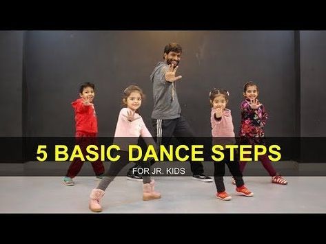 Simple Dance Steps, Zumba Kids, Dance Choreography Step By Step, Teach Dance, Steps Dance, Simple Dance, Video Wedding, Physical Activities For Kids, Dance Games