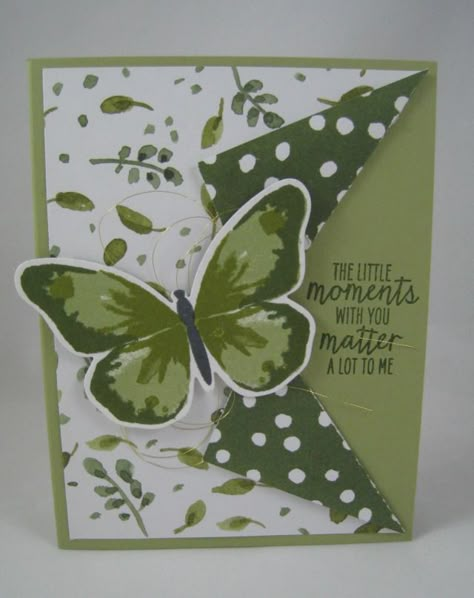 Fancy Fold Card Tutorials, Paper Butterfly, Fancy Fold Cards, Butterfly Cards, Stamping Up Cards, Card Making Techniques, Fun Fold Cards, Card Tutorials, Creative Cards