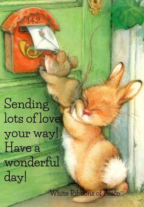 Sending lots of love 💚 your way!... - White Ribbons of Peace | Facebook White Ribbons Of Peace, Cartoon Sayings, Special Friendship Quotes, Morning Hugs, Special Friend Quotes, Happy Day Quotes, Thinking Of You Quotes, Hug Quotes, Aussie Christmas