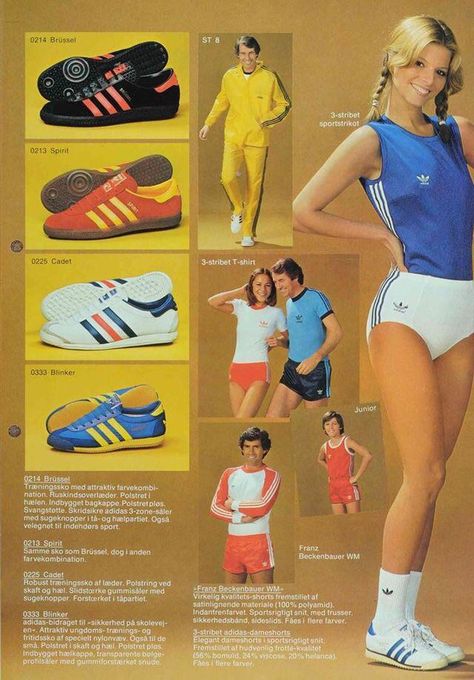 1970’s Adidas gear Vintage Adidas Shoes, Adidas Superstar Vintage, 80s Sneakers, Adidas Ad, 80s Adidas, Adidas Busenitz, Franz Beckenbauer, Look Adidas, Adidas Retro