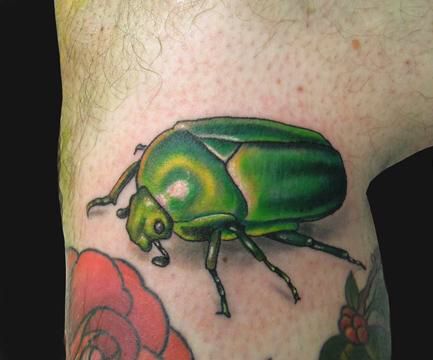 Junebug tattoo for my Junior June Bug Tattoo, Scarab Beetle Tattoo, Scarab Tattoo, Beetle Tattoo, Green Bug, Green Beetle, Insect Tattoo, Bug Tattoo, June Bug