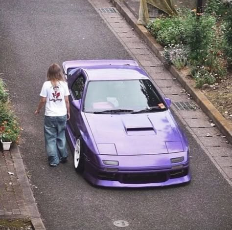 Jdm Girls, Nissan 180sx, Purple Car, Tokyo Drift, Best Jdm Cars, Nissan 240sx, Nissan Silvia, Street Racing Cars, Skyline Gtr