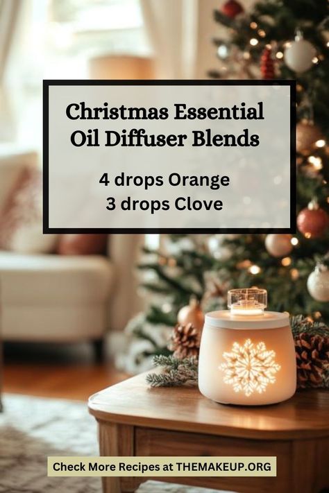 20 Christmas Essential Oil Diffuser Blends & Their Aromatherapy Benefits - TheMakeup Frosted Cranberry Essential Oil Blend, Best Smelling Essential Oil Blends, Essential Oils Christmas Blends, Christmas Aromatherapy Blend, Clean Home Diffuser Blend, Christmas Spirit Diffuser Blends, Christmas Essential Oil Diffuser Blends, Christmas Essential Oil Blends, Relaxing Essential Oil Blends