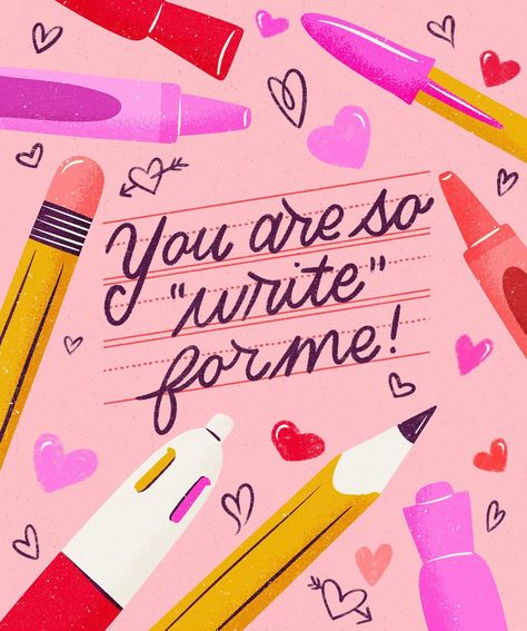 Chocolate Work, Card Inspo, Hand Lettering Inspiration, Lettering Inspiration, Type Illustration, Ipad Lettering, Illustration Quotes, Heart Illustration, Pretty Drawings