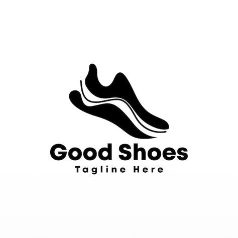 Vector shoe logo design concept shoes lo... | Premium Vector #Freepik #vector #silhouette-logo #logo-illustration #logo #sneaker-logo Logo Shoes Design Ideas, Shoe Brand Logo Ideas, Shoe Logo Design Creative, Shoes Store Logo, Shoes Brand Logo, Shoe Logo Ideas, Shoe Logo Design, Sneaker Logo, Concept Shoes